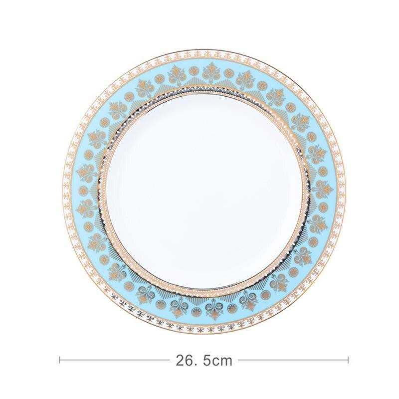 Turquoise 4-piece dinner set Bowlift