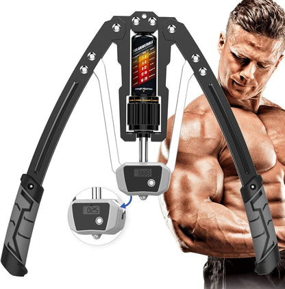 Hydraulic Arm Trainer with Adjustable 10–200 kg Resistance for Upper-Body Training