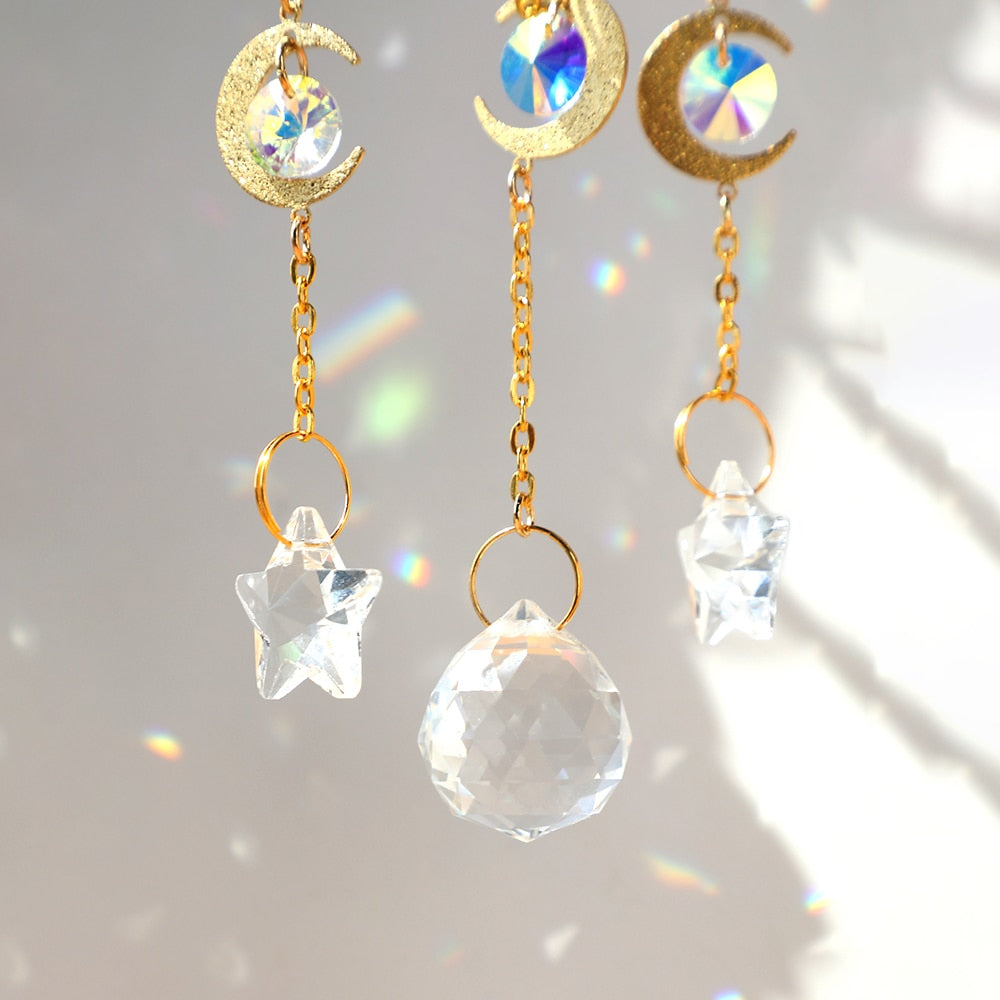 Brehn | Crystal Sun Catcher Moon Decor
