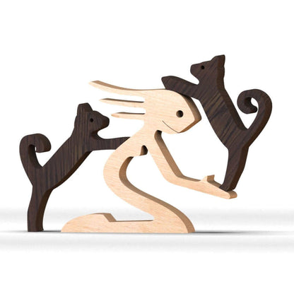 Skanto | Danish Wood Animal Ornaments