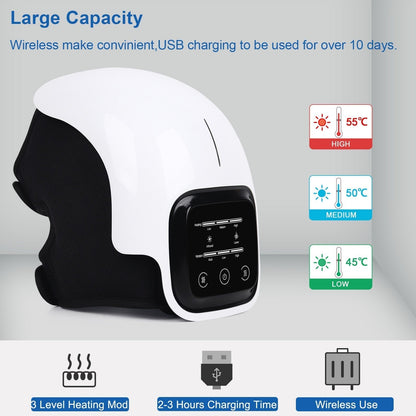 Skanto Skanto | WarmFit Knee Massager with Infrared and Vibration – Wireless and Rechargeable