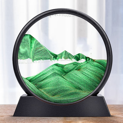 Skanto | Royaleva Moving Sand Art Sculpture - LED Calming Desk Decor