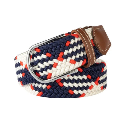 Skanto | Elastic Casual Belt | Flexible Stretch Comfort | Multicolor