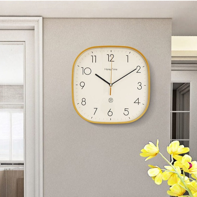 Ultra Silent Square Clock Bowlift