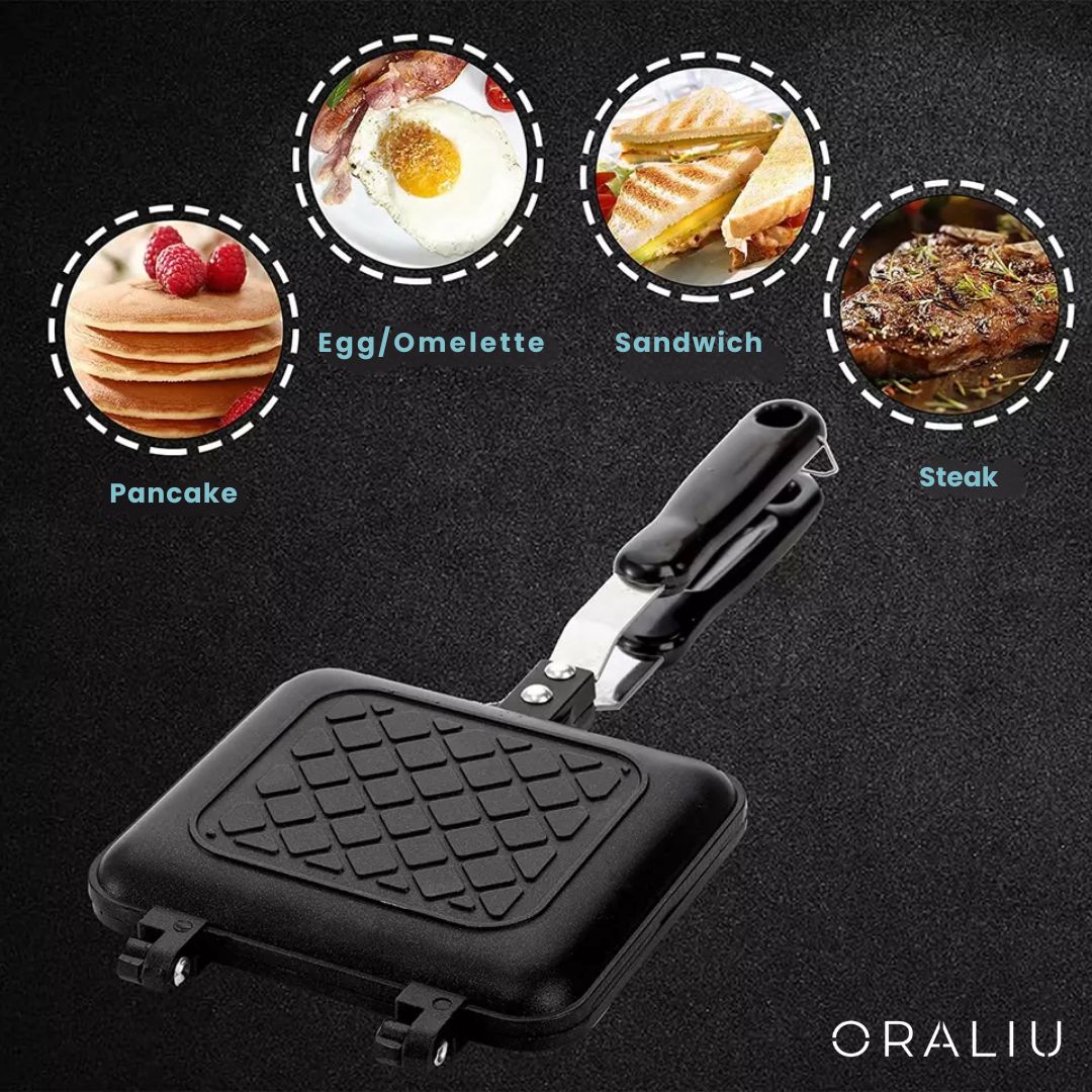 Skanto | Camping Sandwich Maker – Non-Stick, Perfect for Outdoor Cooking