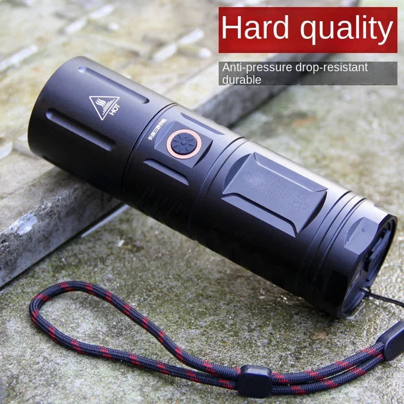 Ultra Bright Night Beam Rechargeable Flashlight | Bowlift