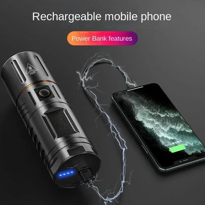 Ultra Bright Night Beam Rechargeable Flashlight | Bowlift
