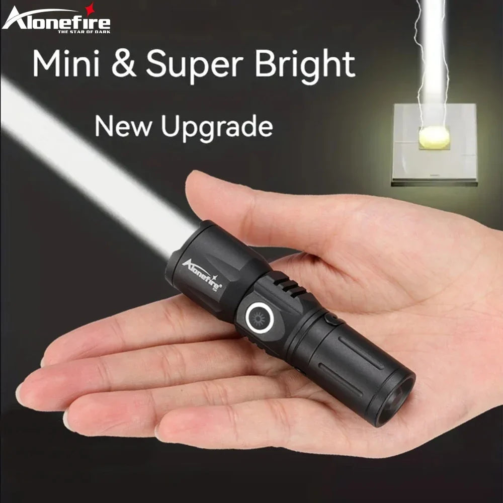 BowLift | Ultra Bright USB Telescopic Zoom Flashlight