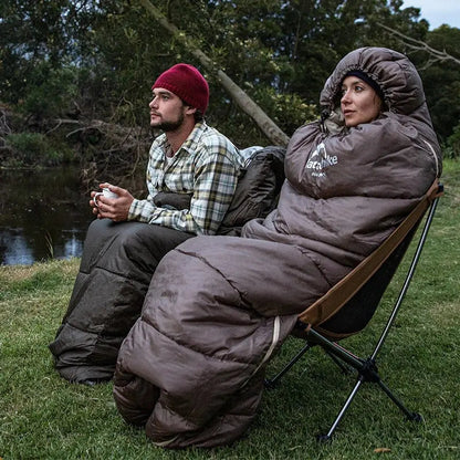 BowLift | TrailWarm Lightweight Sleeping Bag – Ultralight Insulated Camping Sleeping Bag for Cold Weather