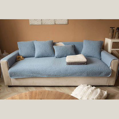 Ultrasoft Teddy-Fleece Warm Non-slip Sofa Cover 90x160 cm | Karnz