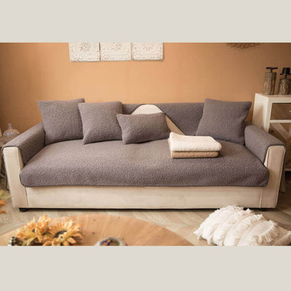 Ultrasoft Teddy-Fleece Warm Non-slip Sofa Cover 90x160 cm | Karnz