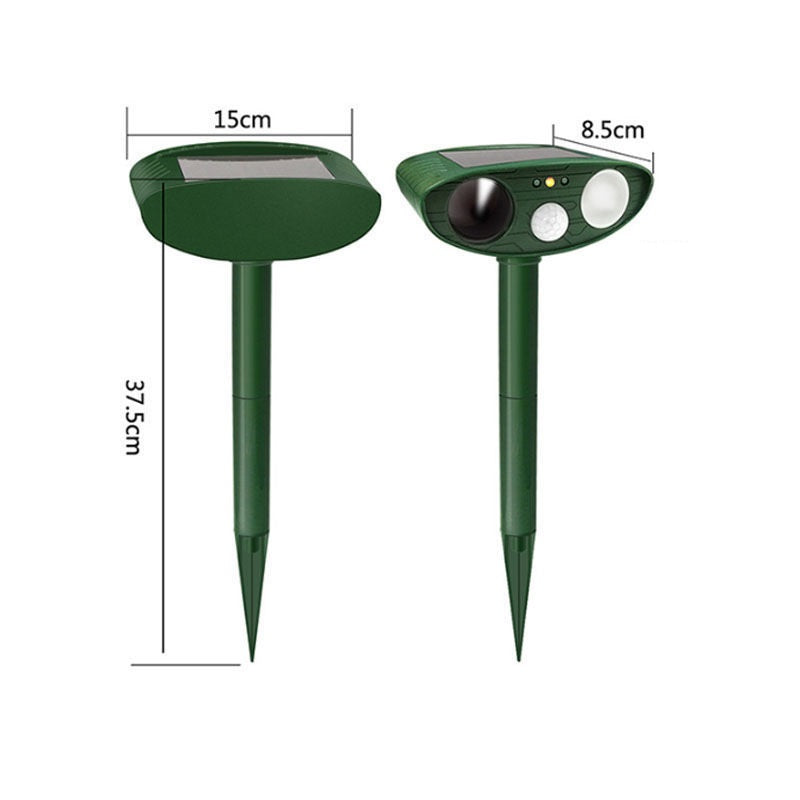 Sandsberg | Ultrasound Deer Repeller Solar Powered for Garden Protection