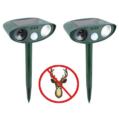 Sandsberg | Ultrasound Deer Repeller Solar Powered for Garden Protection