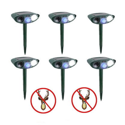 Sandsberg | Ultrasound Deer Repeller Solar Powered for Garden Protection