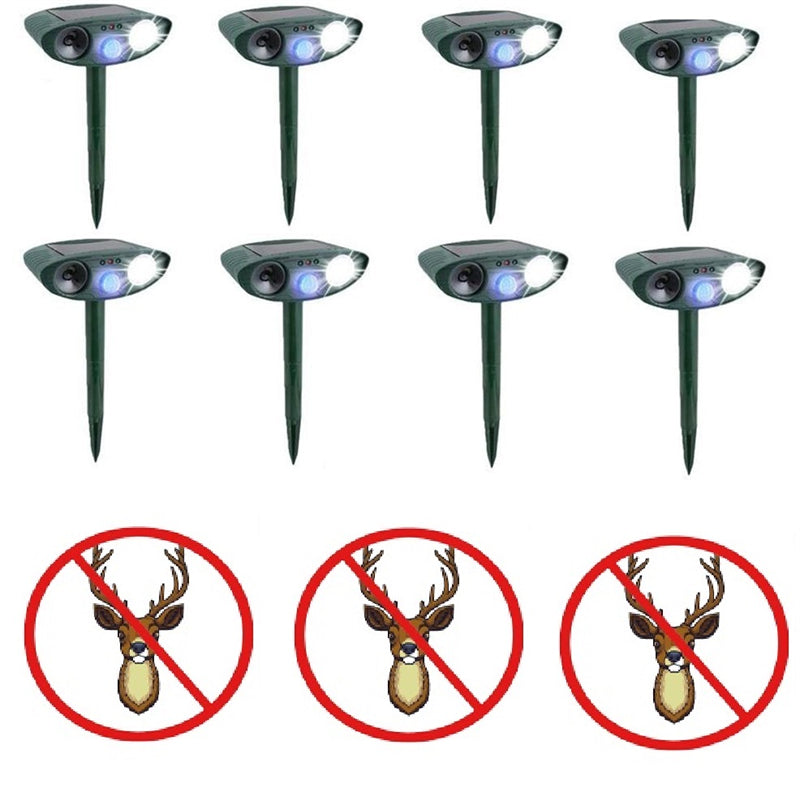 Sandsberg | Ultrasound Deer Repeller Solar Powered for Garden Protection