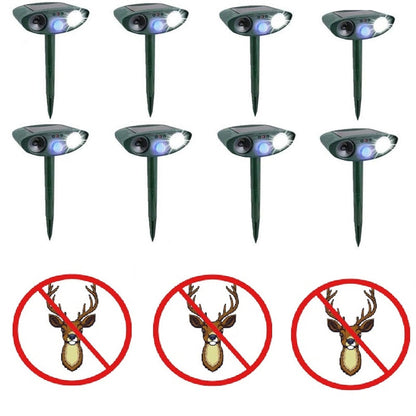 Sandsberg | Ultrasound Deer Repeller Solar Powered for Garden Protection