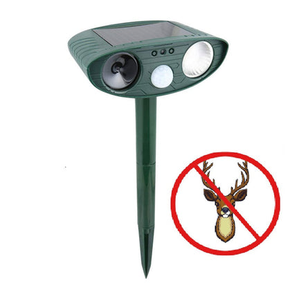Sandsberg | Ultrasound Deer Repeller Solar Powered for Garden Protection