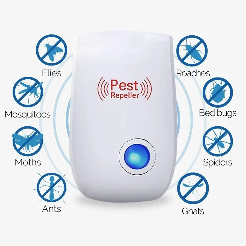 Skanto | Ultrasonic Pest Repeller – Odorless Pest Control Safe for Kids & Pets