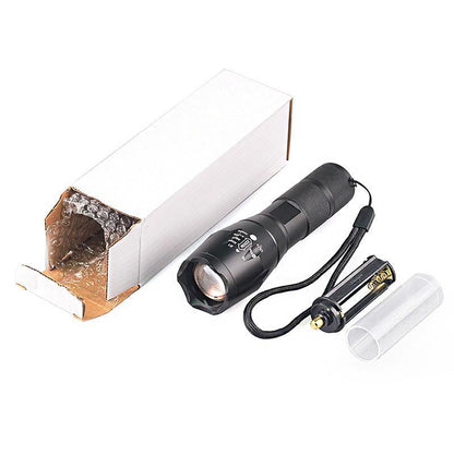 Skanto | IcoolGadget Ultraviolet 365nM 395nM 4W Power LED Aluminum Zoom UV Flashlight Lamp Black Light Torch