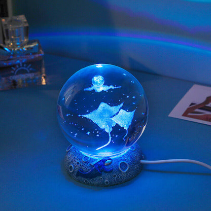 Skanto | Underwater World Crystal Ball Night Light