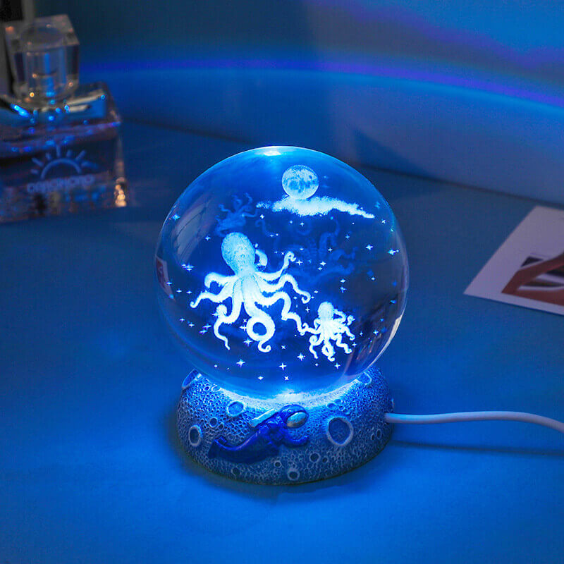 Skanto | Underwater World Crystal Ball Night Light
