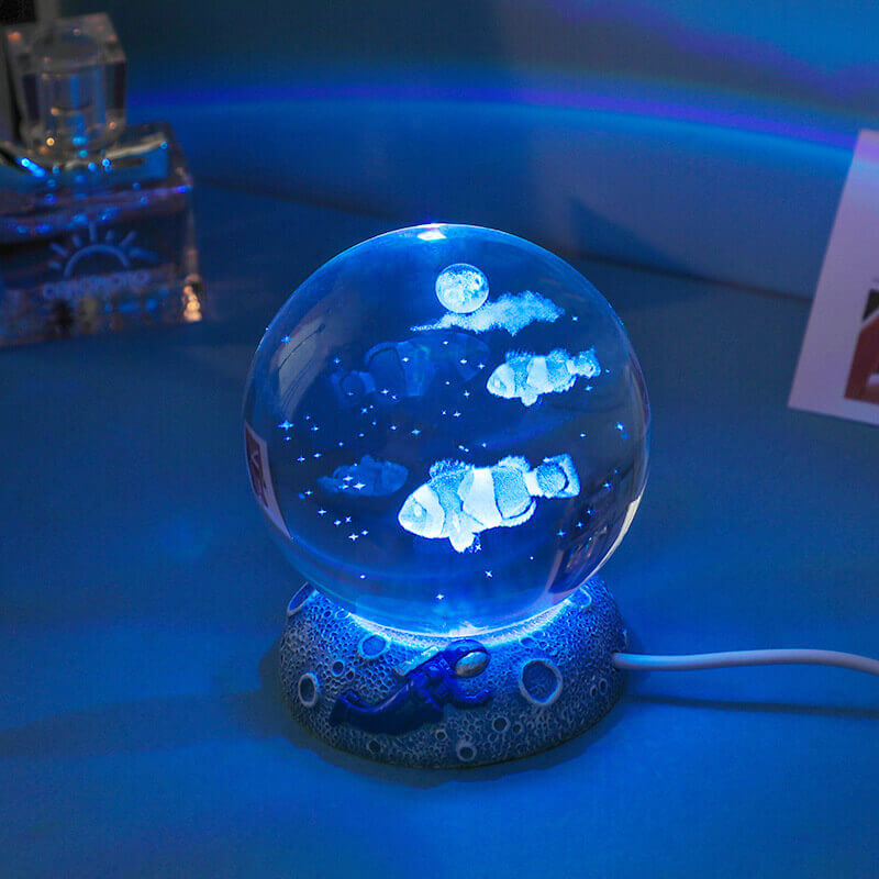 Skanto | Underwater World Crystal Ball Night Light