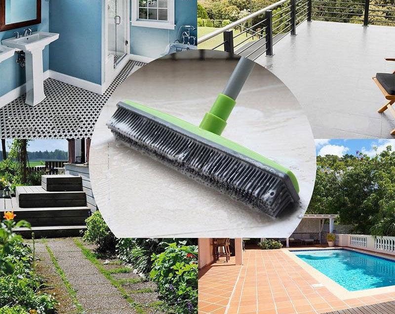Collectibroom - Rubber Bristle Broom | Bowlift