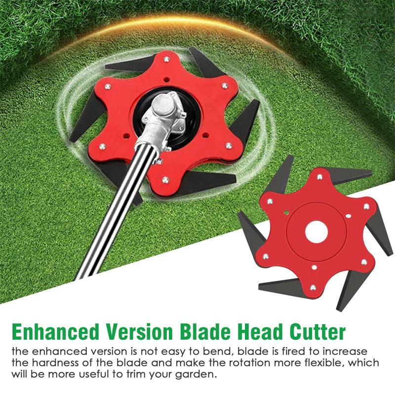 Karnz | Pro | Versatile trimmer head with 6 blades
