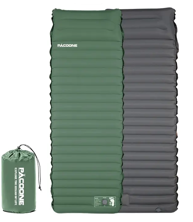 Ultralight, self-inflating camping mattress with integrated pump – Eryx