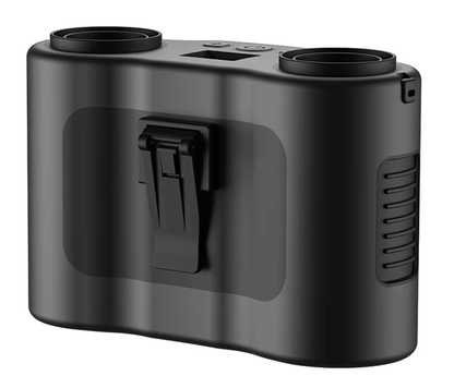 BowLift | Portable Waist Clip Fan with Dual Air Outlets & 20,000mAh Battery – BreezeMate