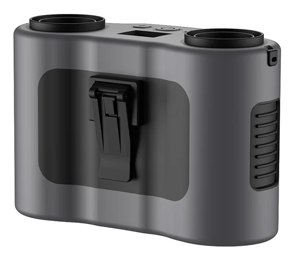 BowLift | Portable Waist Clip Fan with Dual Air Outlets & 20,000mAh Battery – BreezeMate