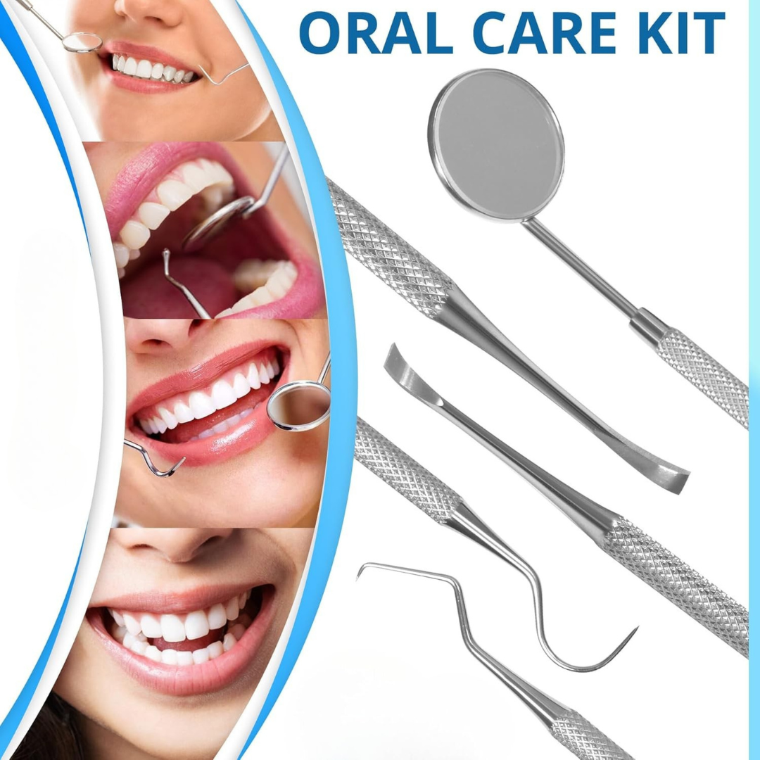Dental Instruments | Stainless Steel Tartar Remover Set for Home Use