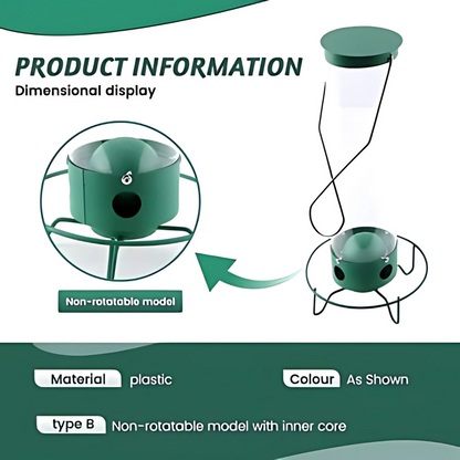 Skanto | Squirrel-Proof Metal Hanging Bird Feeder