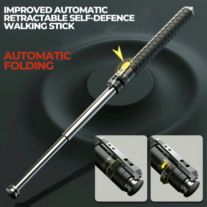 Skanto | Automatic Hiking Pole Safety Walking Stick with LED Light