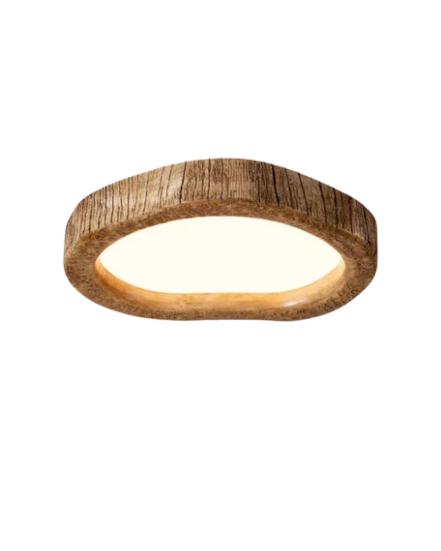 Skanto | Wood & Subtle Glow Ceiling Lamp