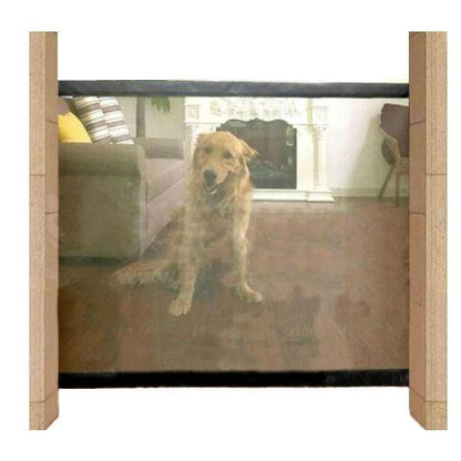 Skanto | Indoor Dog Fence The Magic Mesh Expandable Indoor Dog Gate