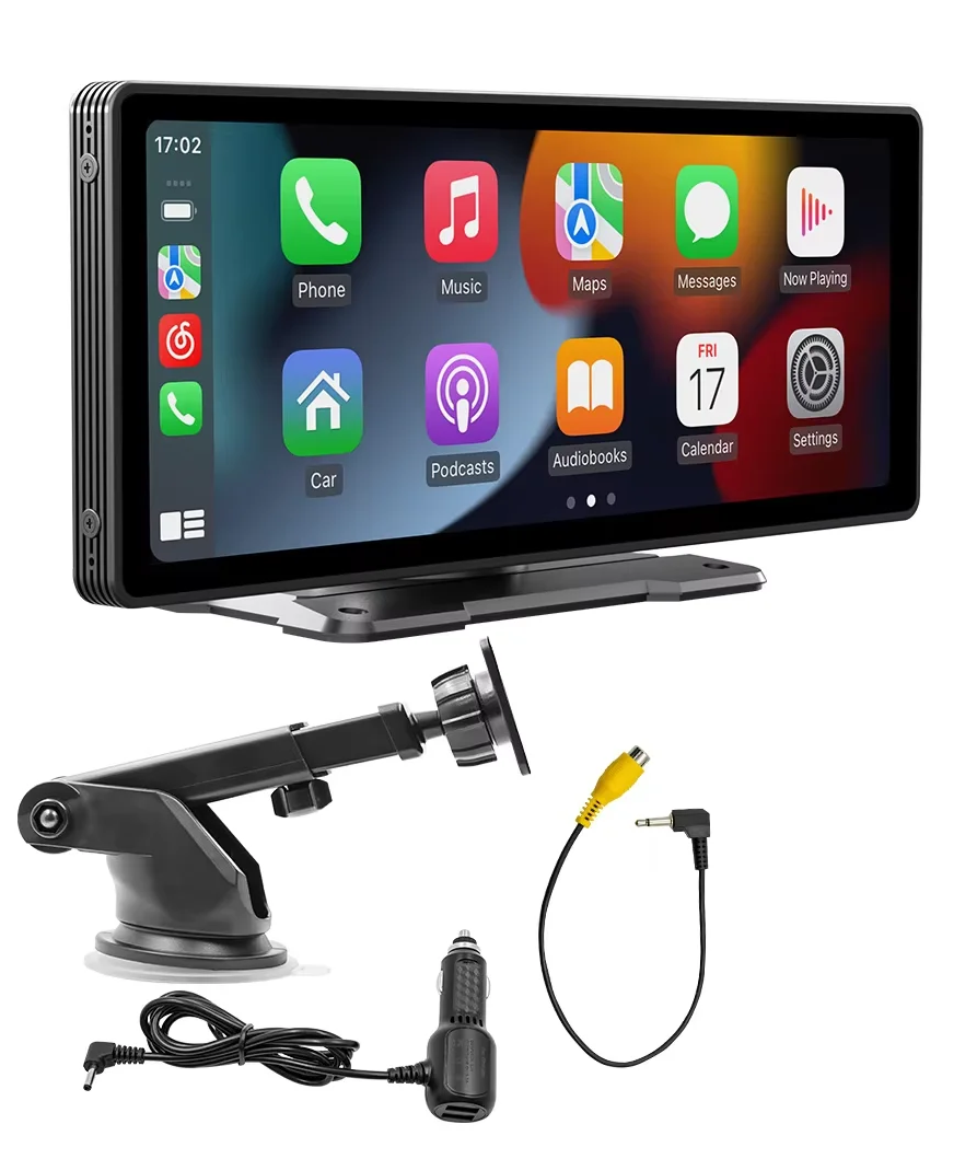 BowLift | Universal 10.26-Inch (26.06cm) Car Multimedia Player with Wireless CarPlay and Android Auto