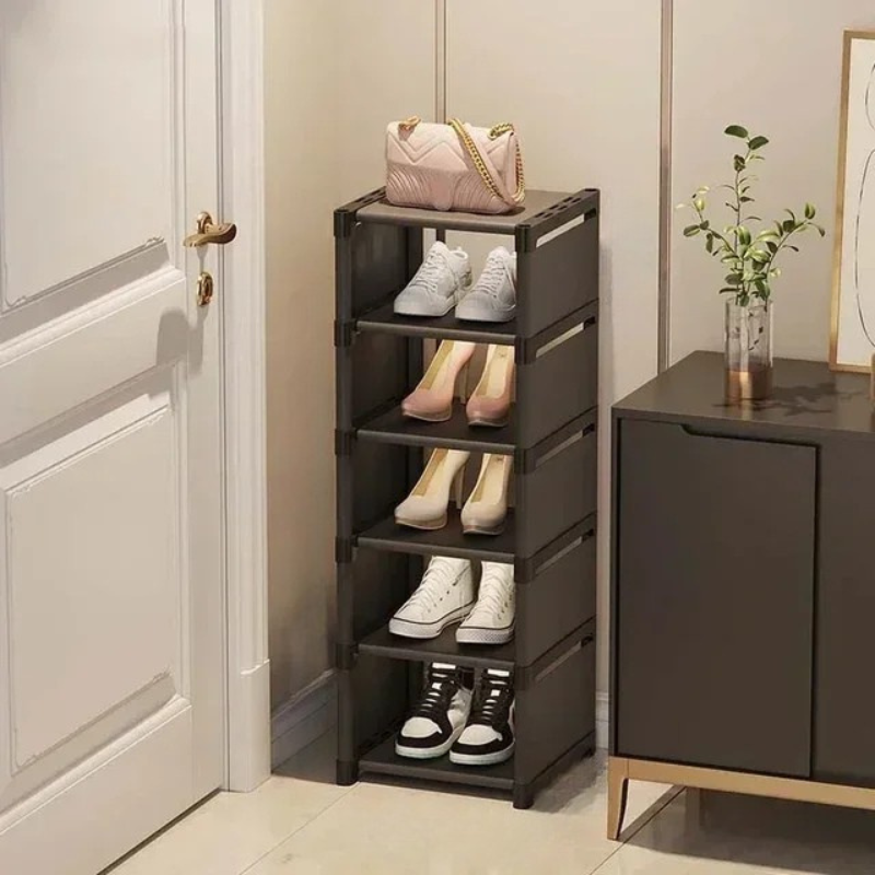 Skanto | SHOECORNER RACK – Stable Shoe Stand for Corners – Space-Saving Organization with Style