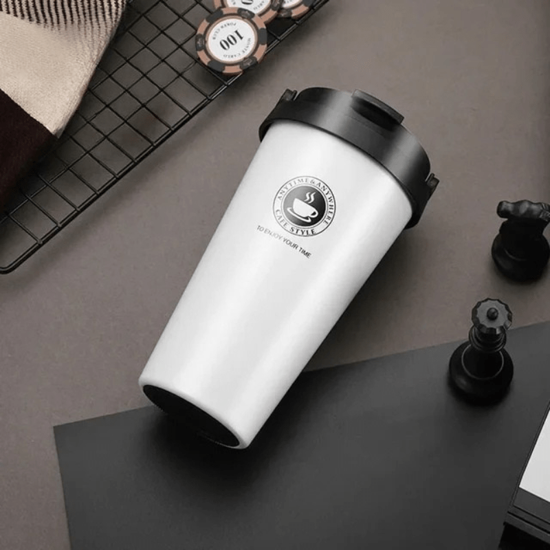 Insulated Stainless Steel Travel Mug | 500 ml, Leak-Proof & Double-Walled