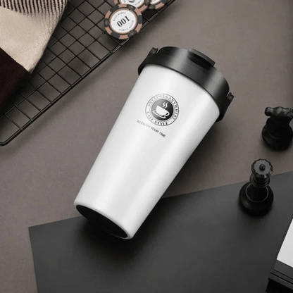 Insulated Stainless Steel Travel Mug | 500 ml, Leak-Proof & Double-Walled