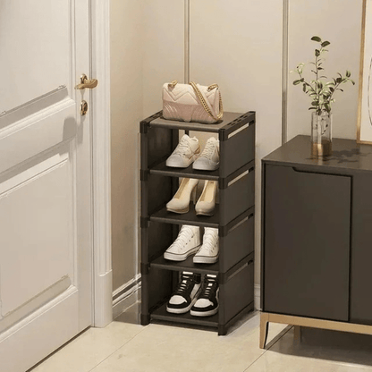 BowLift | Saving Shoe Rack - Stackable shoe rack for corners and small spaces
