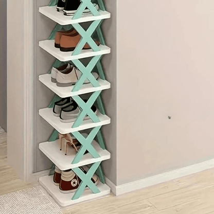 BowLift | Saving Shoe Organiser - Multi-layered storage cabinet for bedroom & hallway