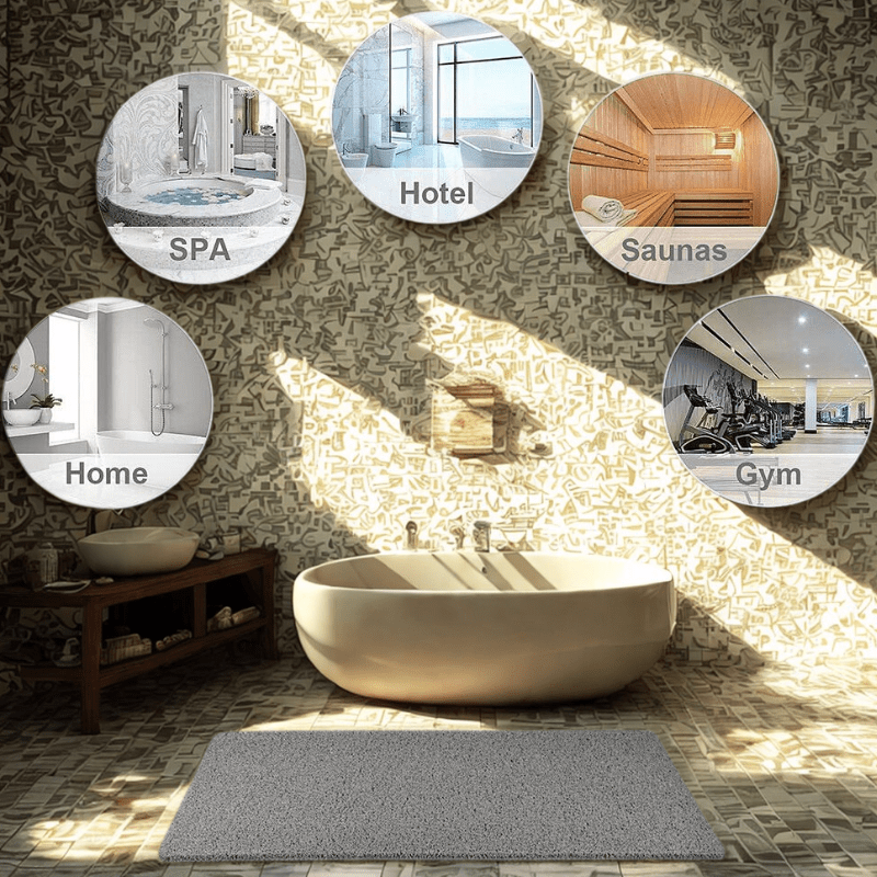 BowLift | Non-slip shower mat with hygienic drainage system