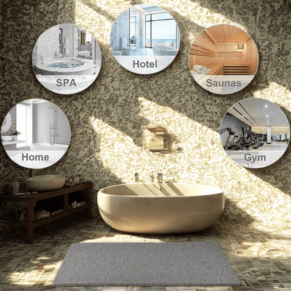 BowLift | Non-slip shower mat with hygienic drainage system