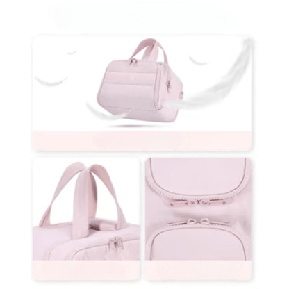 Skanto | Compact Toiletry Bag with Hook and Compartments