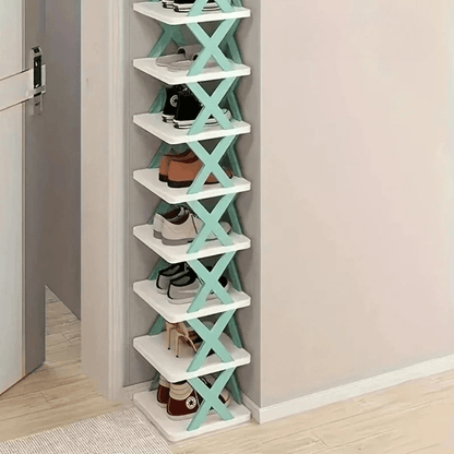 BowLift | Saving Shoe Organiser - Multi-layered storage cabinet for bedroom & hallway