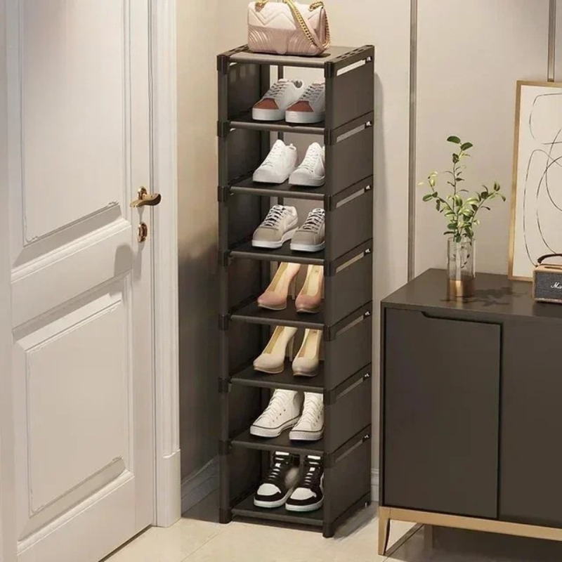 Skanto | SHOECORNER RACK – Stable Shoe Stand for Corners – Space-Saving Organization with Style