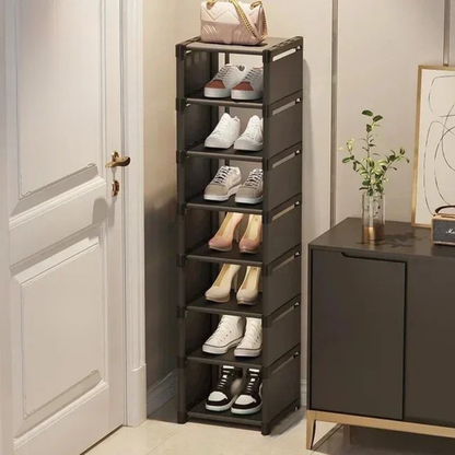 Skanto | SHOECORNER RACK – Stable Shoe Stand for Corners – Space-Saving Organization with Style