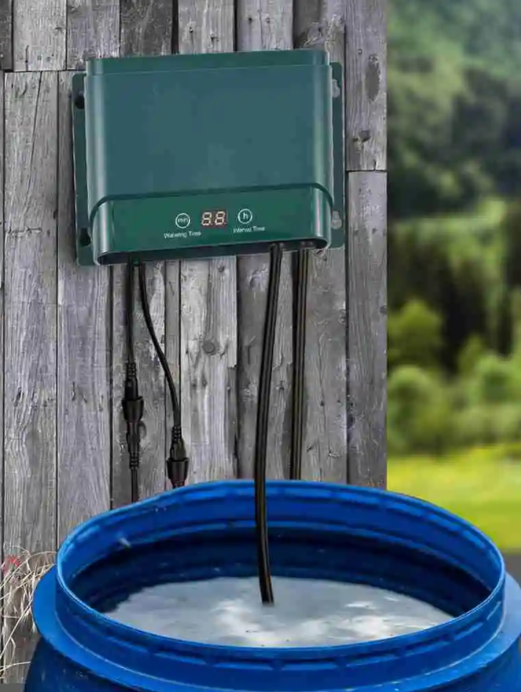 BowLift | Solar Drip Irrigation System Kit Automatic Watering with 30 Modes & 7 Timers – AquaFlow