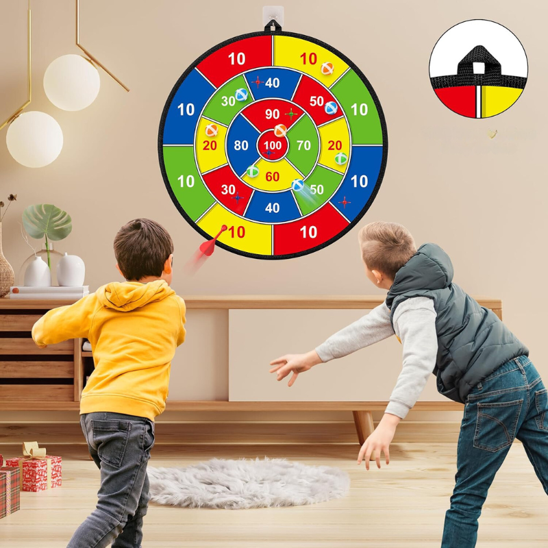 BowLift | Safe Dartboard with Colorful Darts